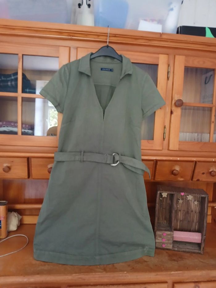 Robe en jeans kaki River Woods taille 40