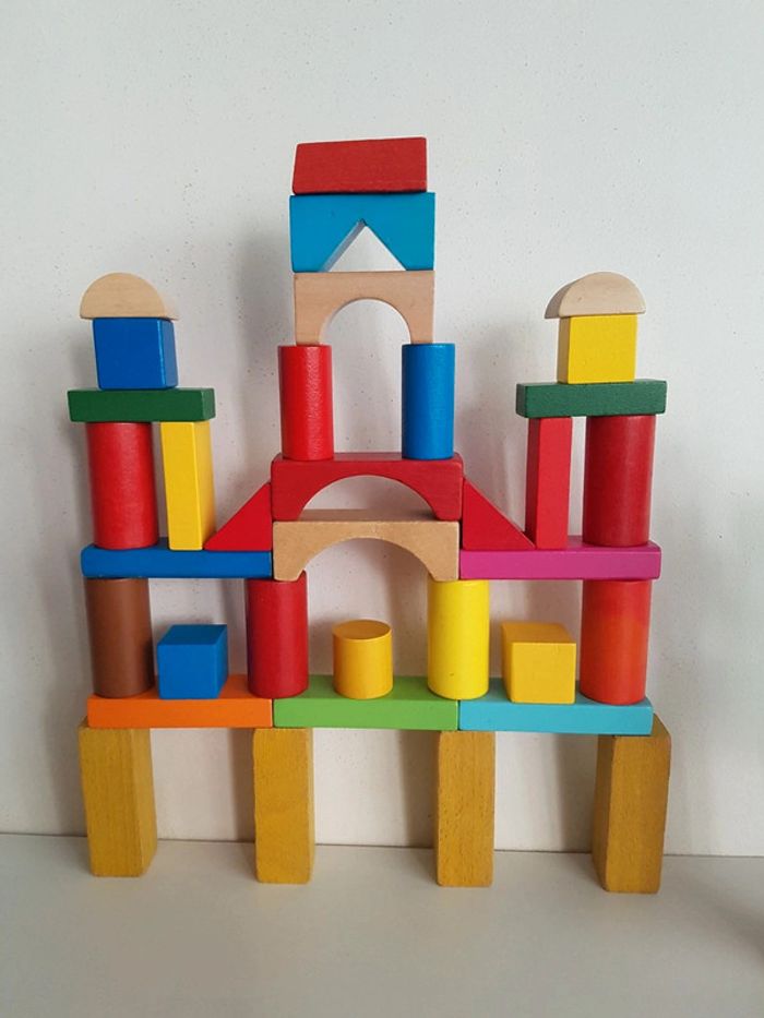 Haba figurines en bois et blocs de construction - photo numéro 15