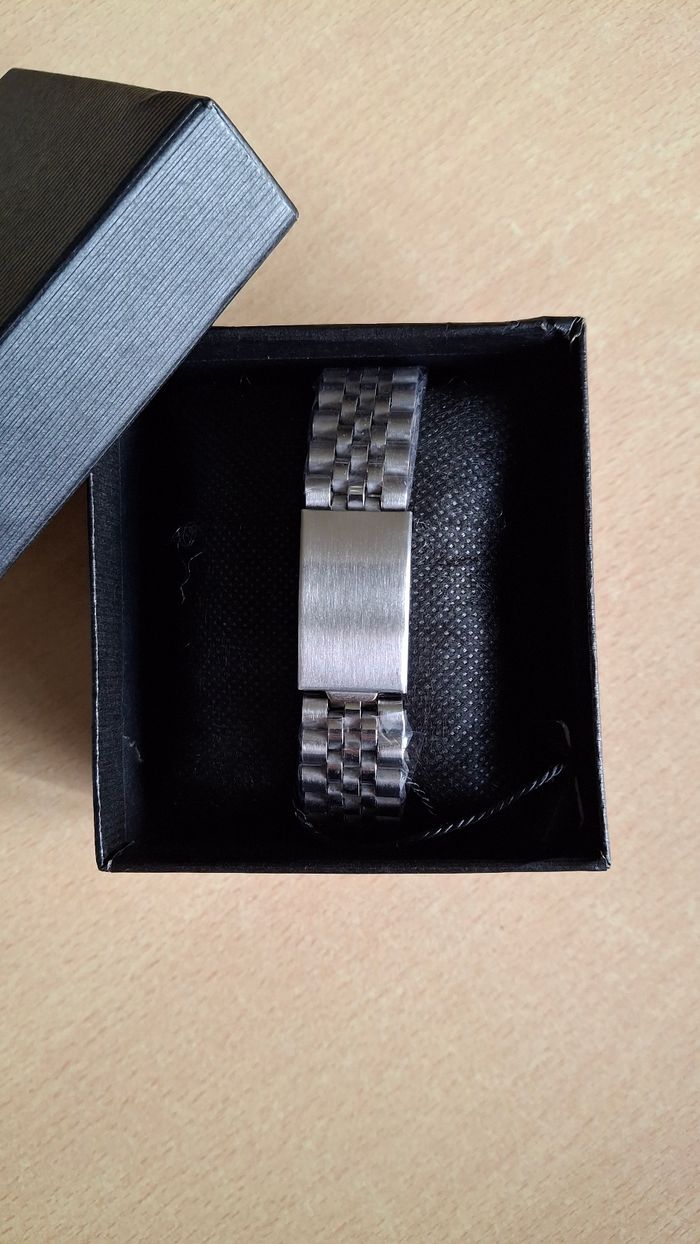 Montre arabic dial gris clair pour homme - photo numéro 3
