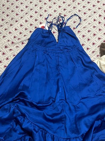 Longue robe bleu 