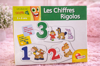 Jeu éducatif "Les Chiffres Rigolos" – 3 à 6 ans