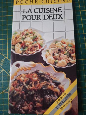 Livre la cuisine pour deux en très bon état