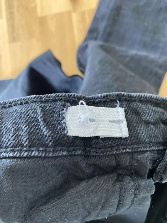 Jeans denim noir kiabi - photo numéro 5