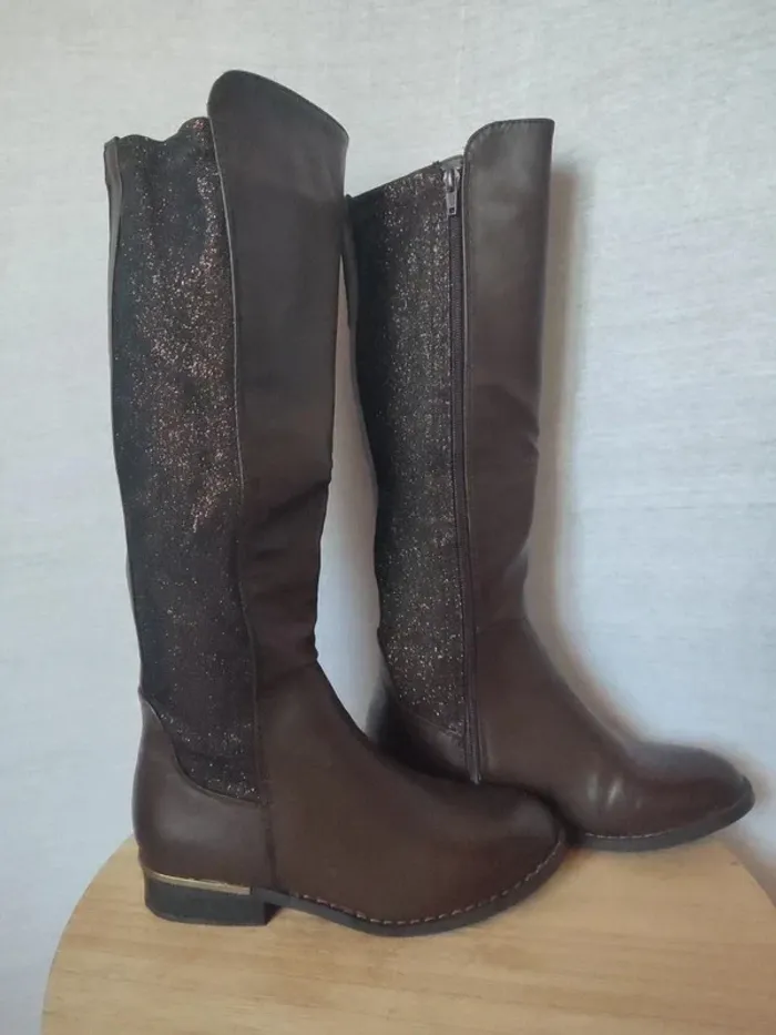 Bottes marron - photo numéro 2