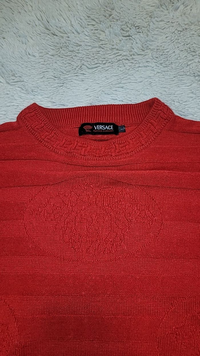 Pull laine versace - photo numéro 2