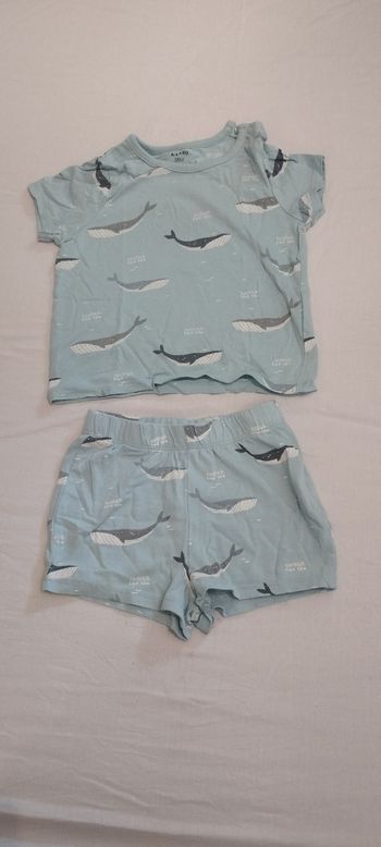 Ensemble bébé été garçon 