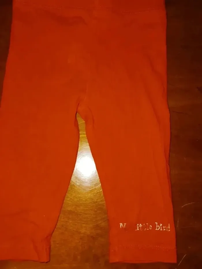 Legging rouge 9 mois orchestra