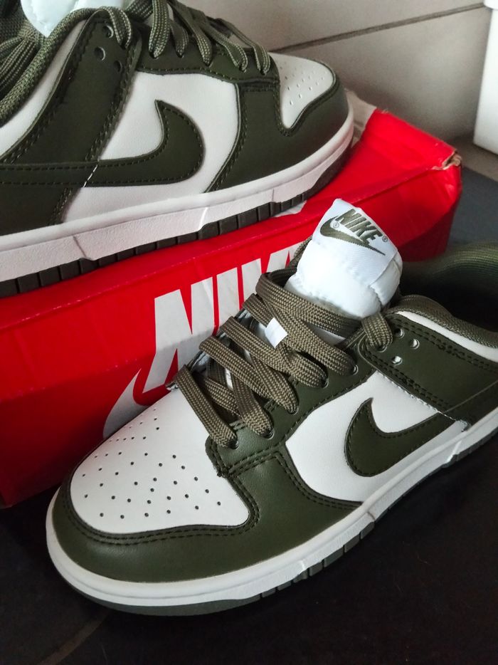 Basket Dunk kaki - photo numéro 2