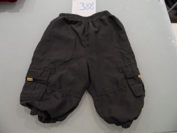 pantalon 12 mois gris