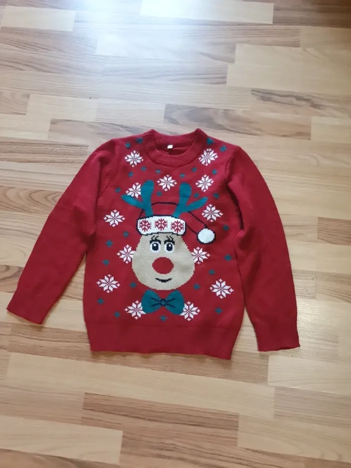 pull de Noël 10 ans