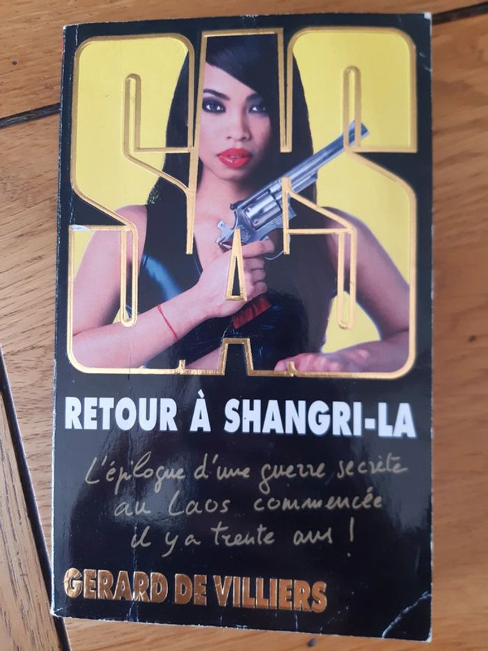 Livre de poche : SAS Retour à Shangri-La de Gérard De Villiers