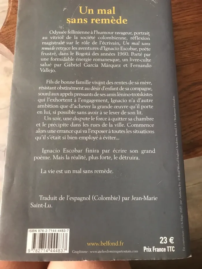 Un mal sans remède - photo numéro 2