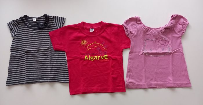 Lot tee-shirt manches courtes