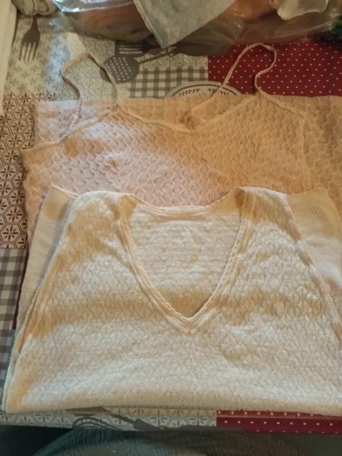 Lot de 2 chemise de corps thermolactyl taille S