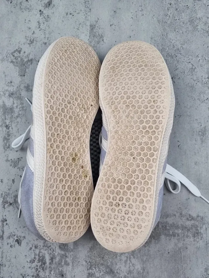 Chaussures Adidas Gazelle gris daim, taille 38 - photo numéro 8