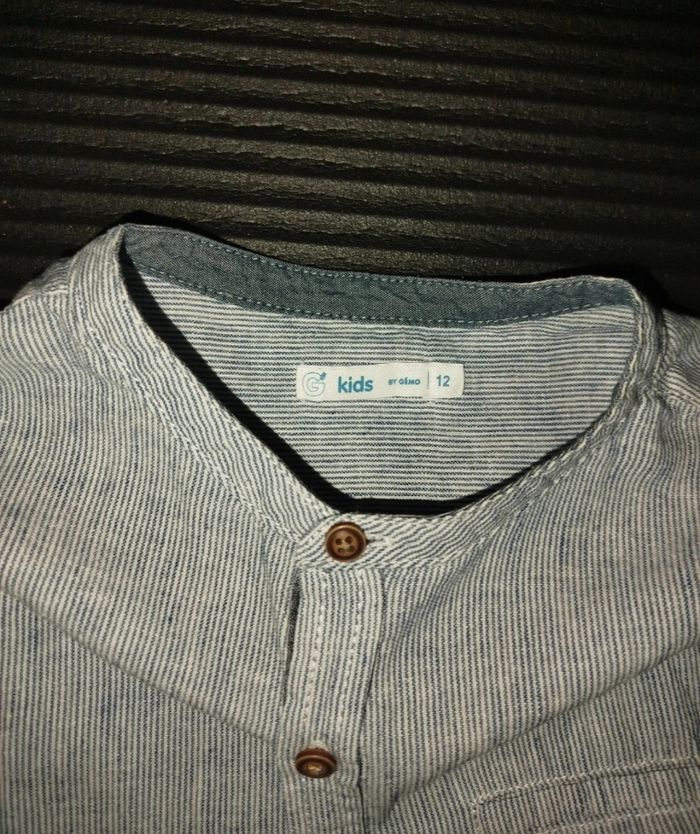 Chemise manches longues 12 ans - photo numéro 6