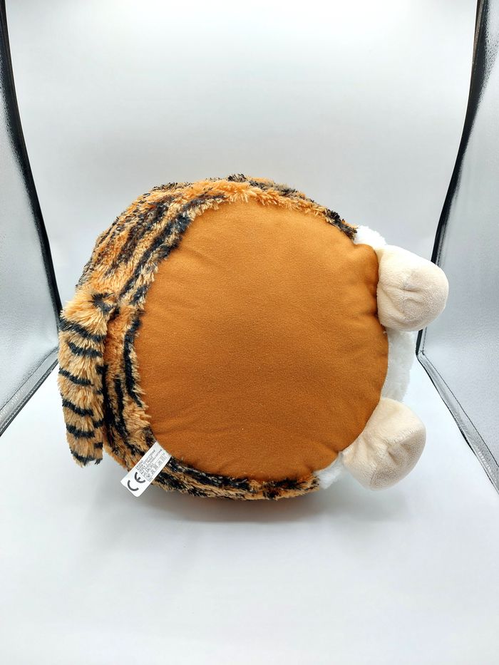 Grosse peluche boule tigre CASINO hauteur 32 cm doudou - photo numéro 6