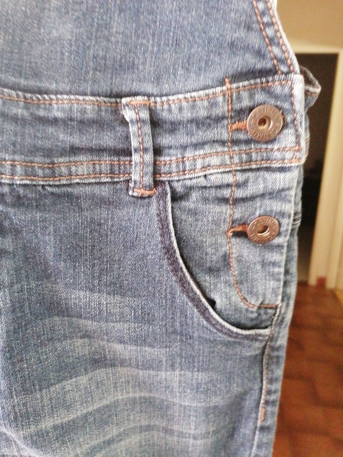 Pantalon salopette catimini 12ans, Jean's - photo numéro 4