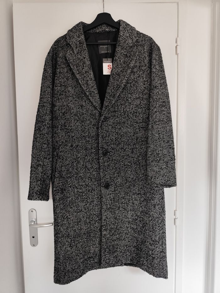 Caban long pour homme