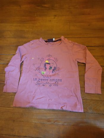 Tee-shirt manches longues 5ans fille 