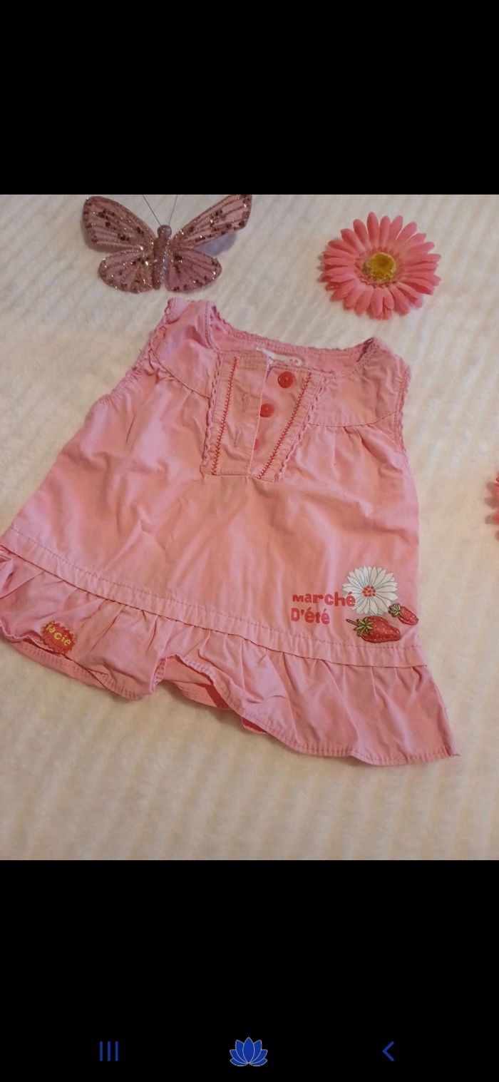 Blouse bébé taille 6 mois