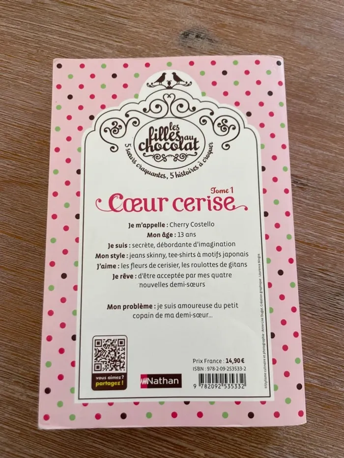 Livre Cœur Cerise - photo numéro 2