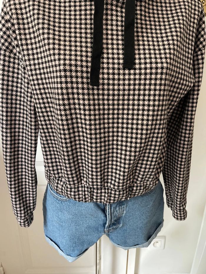 Pull motif pied de poule - photo numéro 7
