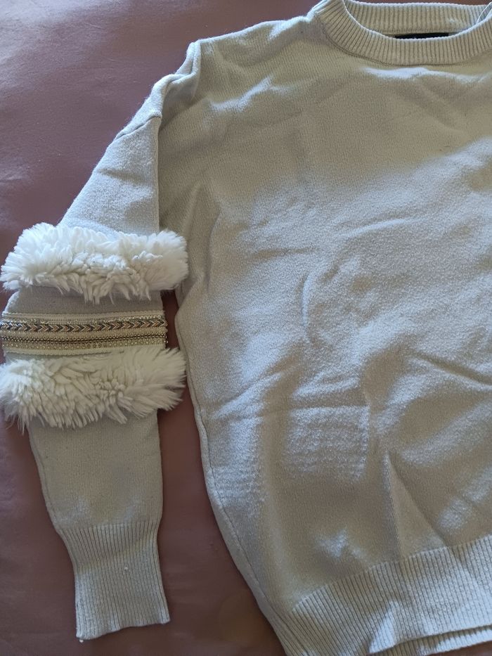 Pull blanc - photo numéro 4