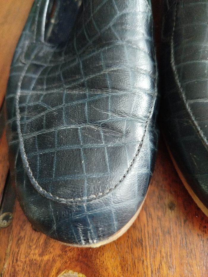 Mocassins cuir gaufré - photo numéro 6