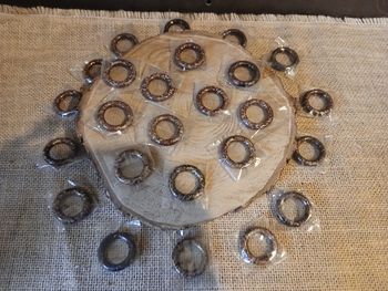 Lot de 22 cercle rondelles percée accessoires bijoux ou autre