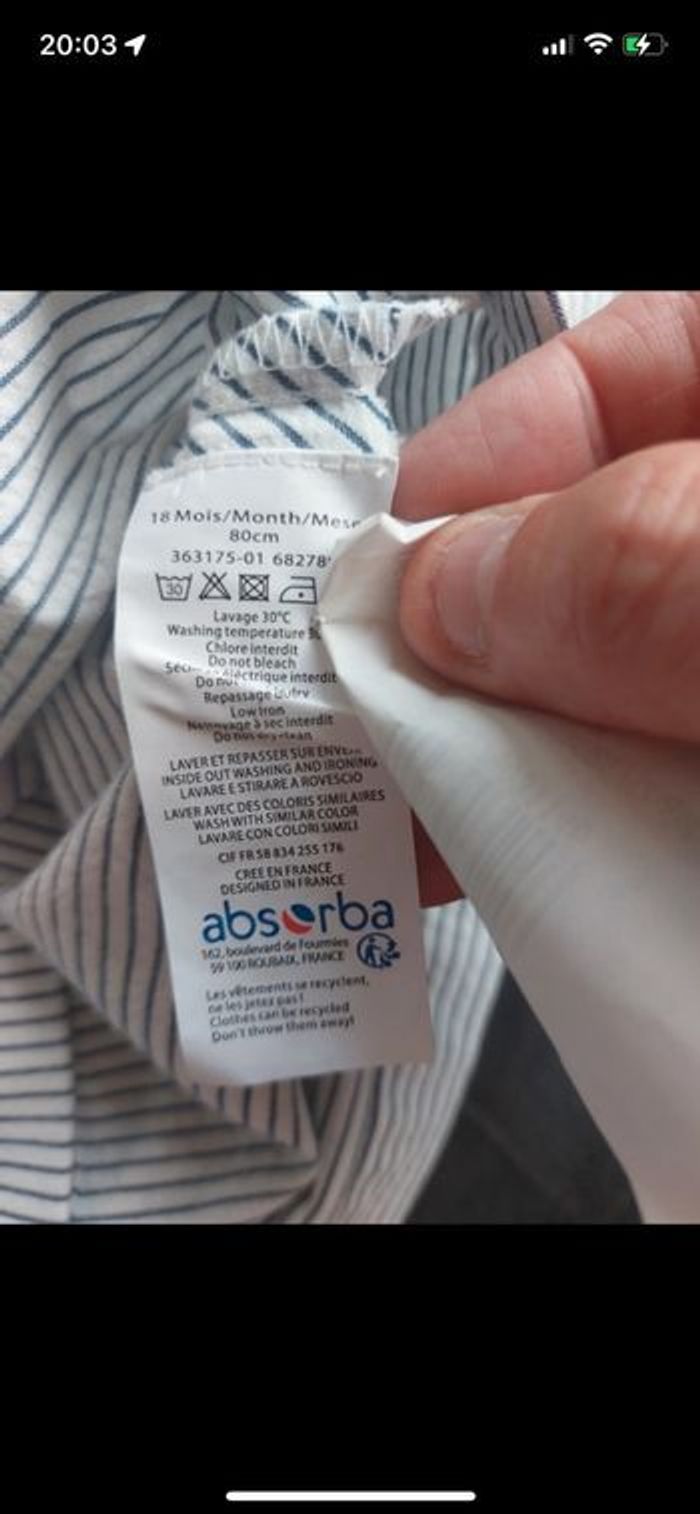 Robe Absorba taille 18 mois neuve - photo numéro 4