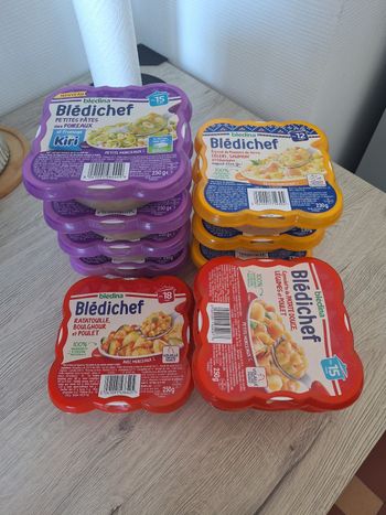 Lot 10 assiettes bledichef