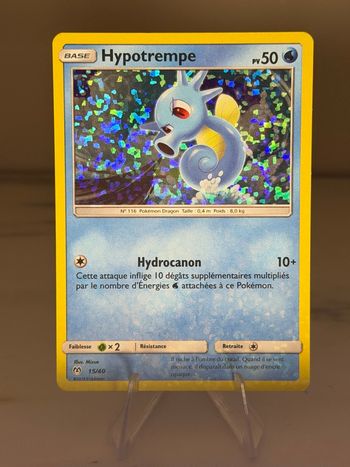 Hypotrempe 15/40 carte Pokémon McDo 2019 holo 