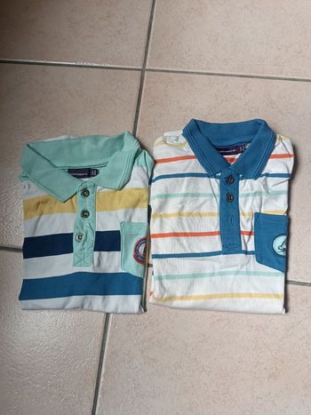 Lot de 2 polos Sergent major 7 ans