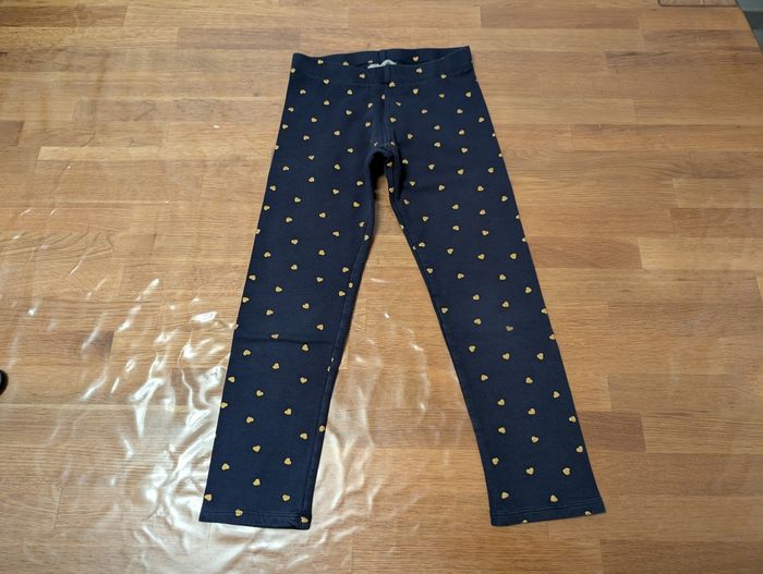 Legging coeur doré intérieur chaud fille 8 ans H&M