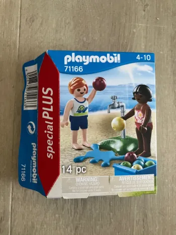 Figurine Playmobil 71166 enfants et ballons d’eau