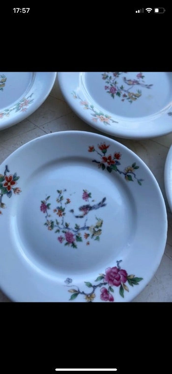 Assiettes à dessert