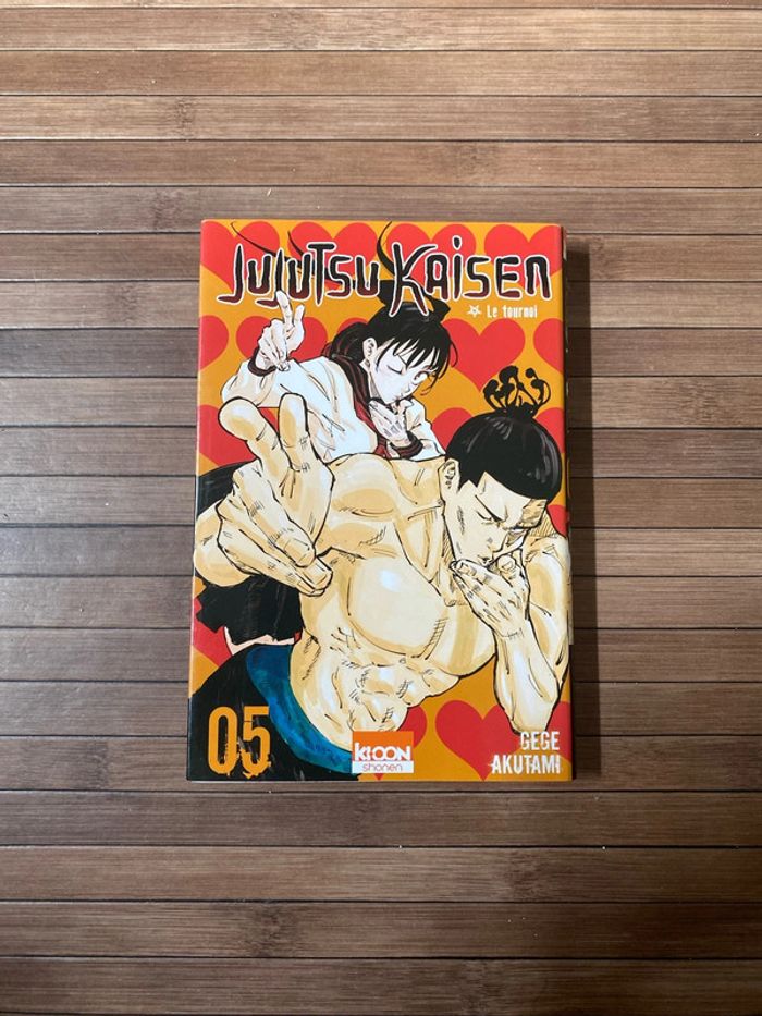 Manga Jujutsu Kaisen tome 5