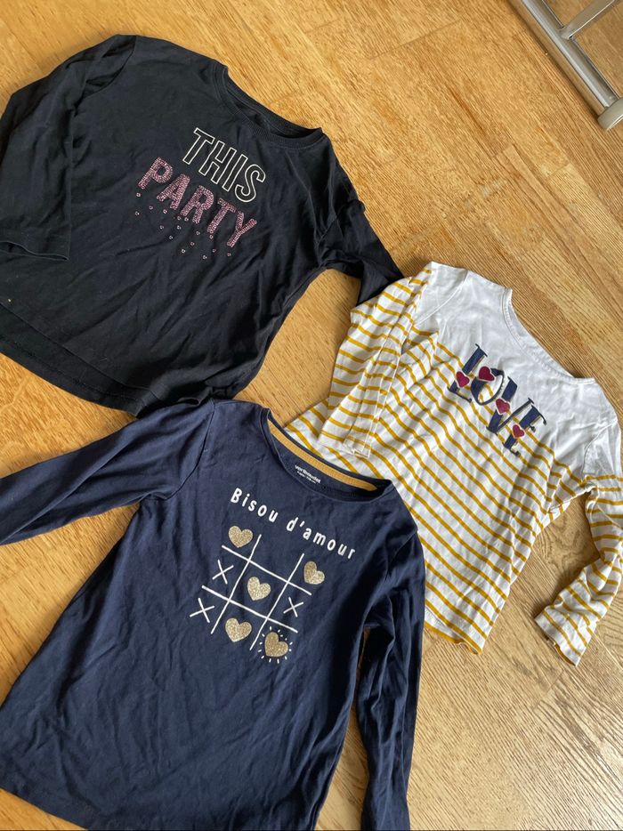 Lot tee shirt 5 ans - photo numéro 4