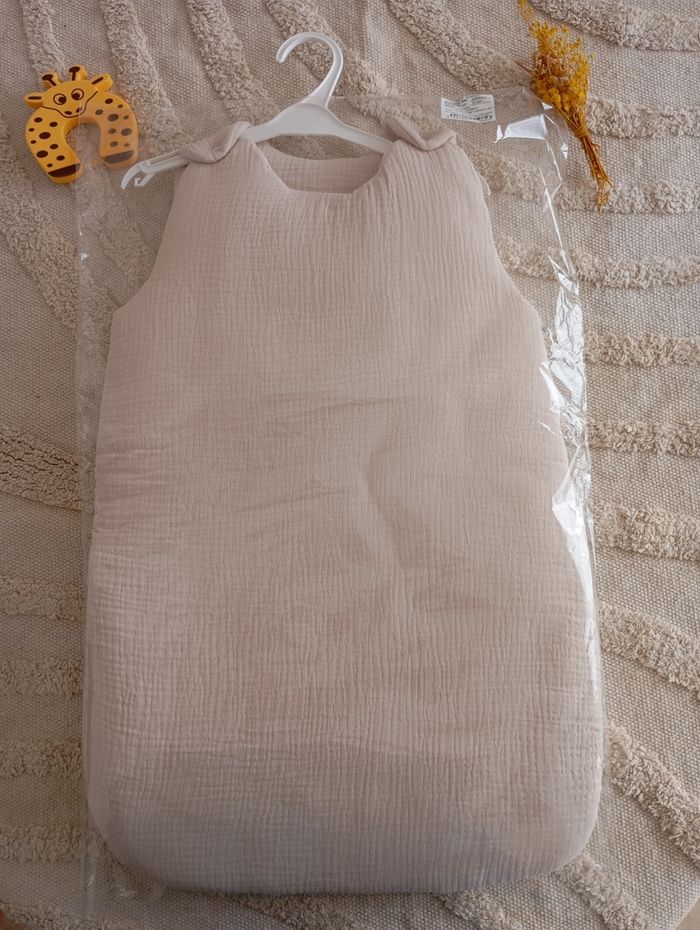Gigoteuse bébé coton beige - photo numéro 3