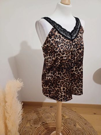 Débardeur leopard neuf New Collection taille S 36