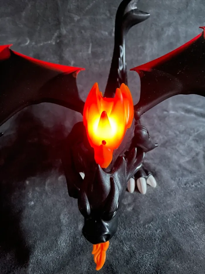 Playmobil grand dragon royal avec flammes lumineuses 5482 - photo numéro 4