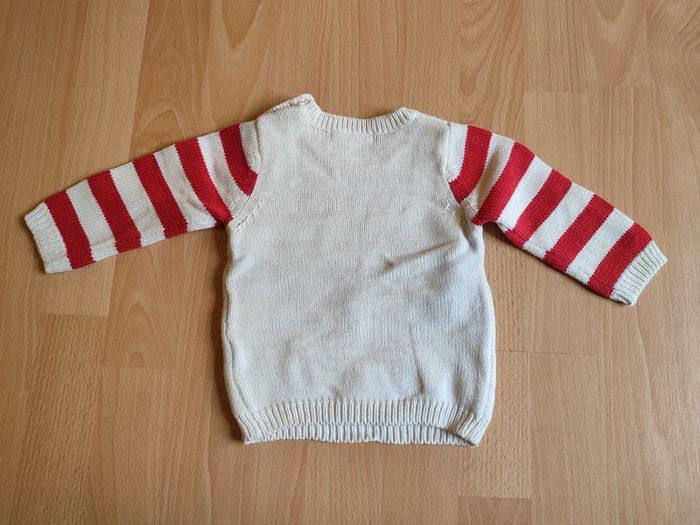 Pull de Noël chaud hiver Vertbaudet en 12M - photo numéro 2