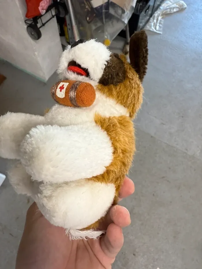 Peluche chien Saint-Bernard - photo numéro 5