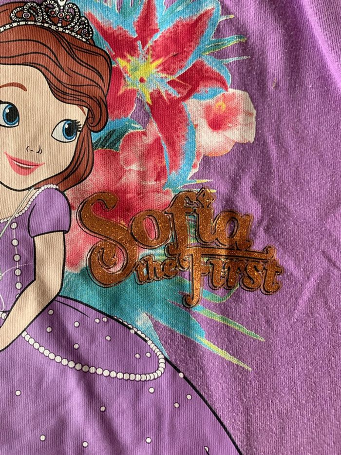 Tee-shirt Manches Courtes Disney Lila 116 cm - photo numéro 4