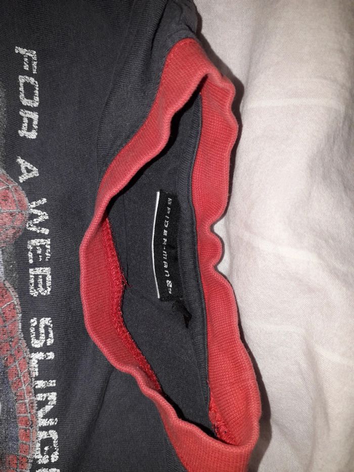 T-shirt manches courtes spiderman - photo numéro 3