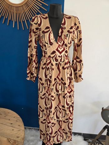 Robe longue imprimée taille M/L