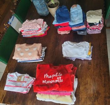 Lot vêtement fille 6 mois