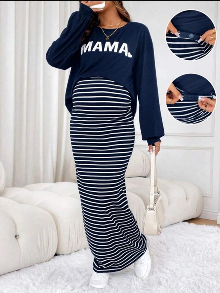 Ensemble 2 pièces grossesse. Taille M - photo numéro 2