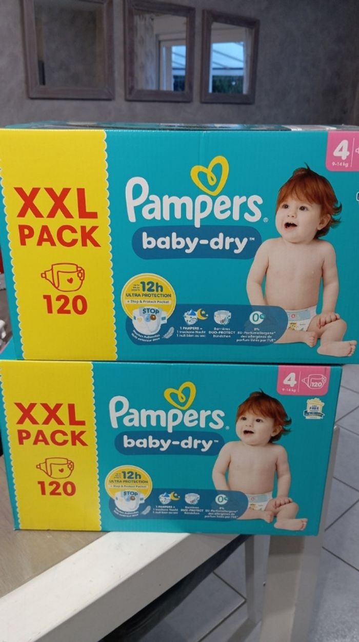 Pampers toute taille neuf jamais ouvert - photo numéro 2